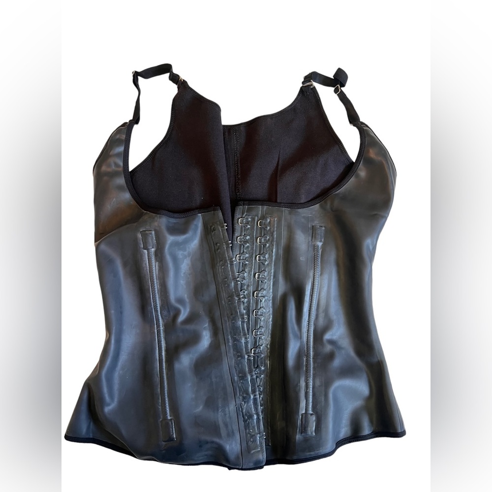 Aggy Women's  Extra-Firm Compression, Latex Waist Trainer. Size 42 Color Black